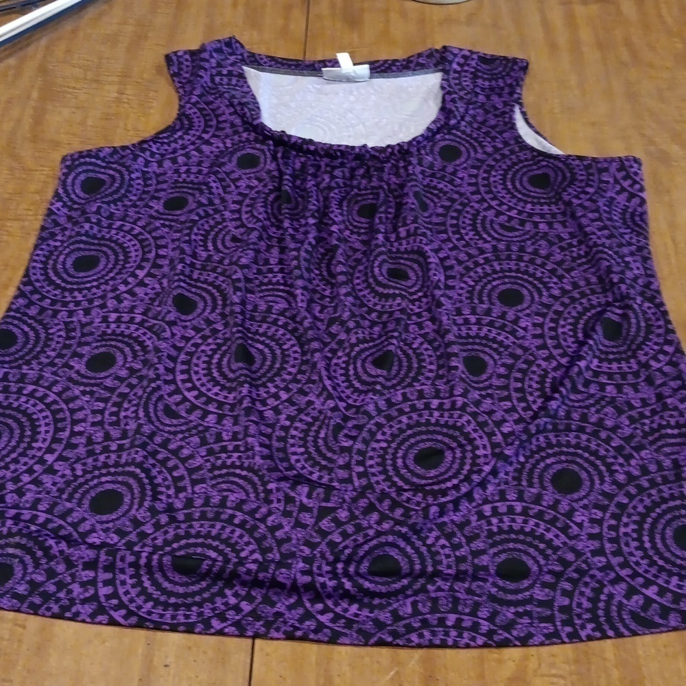 Fashion Bug sleeveless top size 1x